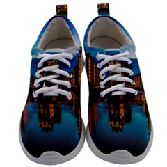 Hamburg City Blue Hour Night Mens Athletic Shoes by Amaryn4rt