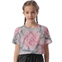 Cloves Flowers Pink Carnation Pink Kids  Basic T-Shirt View1