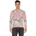 Cloves Flowers Pink Carnation Pink Men s Fleece Sweatshirt View1