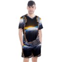 Door Breakthrough Door Sunburst Men s Mesh T-Shirt and Shorts Set View1