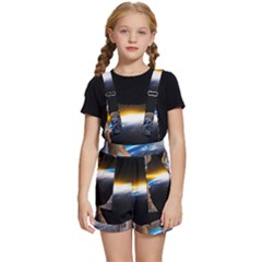 Door Breakthrough Door Sunburst Kids  Short Overalls