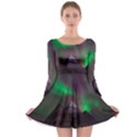 Fantasy Pyramid Mystic Space Aurora Long Sleeve Skater Dress View1