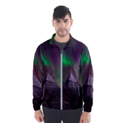 Fantasy Pyramid Mystic Space Aurora Men s Windbreaker by Grandong