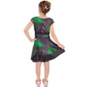 Fantasy Pyramid Mystic Space Aurora Kids  Short Sleeve Dress View2