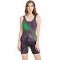 Fantasy Pyramid Mystic Space Aurora Women s Wrestling Singlet View1