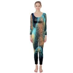 Photo Coral Great Scleractinia Long Sleeve Catsuit by Pakjumat