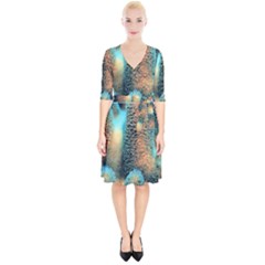 Photo Coral Great Scleractinia Wrap Up Cocktail Dress