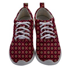 Kaleidoscope Seamless Pattern Women Athletic Shoes by Ravend