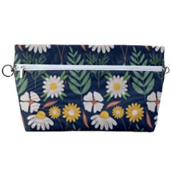 Flower Grey Pattern Floral Handbag Organizer by Dutashop