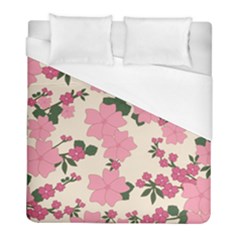 Floral Vintage Flowers Duvet Cover (full/ Double Size) by Dutashop