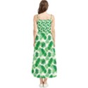 Tropical Leaf Pattern Boho Sleeveless Summer Dress View2