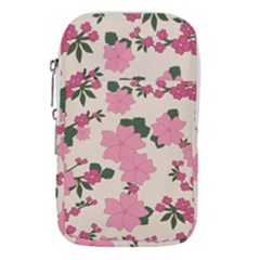 Floral Vintage Flowers Waist Pouch (large)