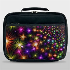 Star Colorful Christmas Abstract Lunch Bag