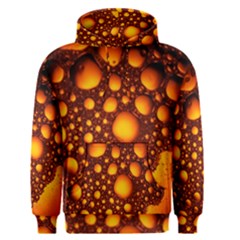 Bubbles Abstract Art Gold Golden Men s Core Hoodie