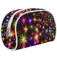 Star Colorful Christmas Abstract Make Up Case (large)