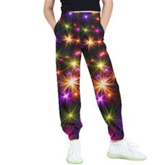 Star Colorful Christmas Abstract Kids  Joggers