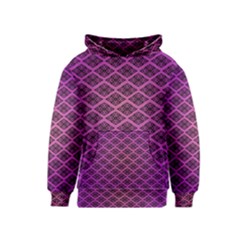 Pattern Texture Geometric Patterns Purple Kids  Pullover Hoodie