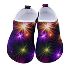 Star Colorful Christmas Abstract Men s Sock-style Water Shoes