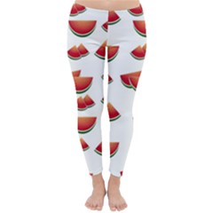 Summer Watermelon Pattern Classic Winter Leggings