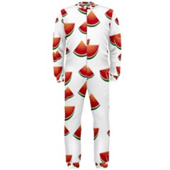 Summer Watermelon Pattern Onepiece Jumpsuit (men)