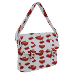 Summer Watermelon Pattern Buckle Messenger Bag