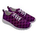 Pattern Texture Geometric Patterns Purple Women Athletic Shoes View3