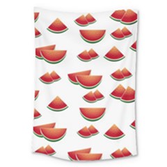 Summer Watermelon Pattern Large Tapestry