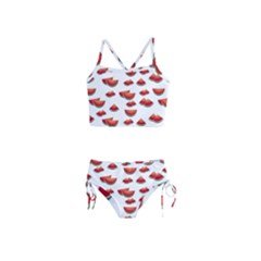 Summer Watermelon Pattern Girls  Tankini Swimsuit by Dutashop