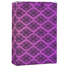 Pattern Texture Geometric Patterns Purple Playing Cards Single Design (rectangle) With Custom Box