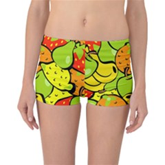 Fruit Food Wallpaper Reversible Boyleg Bikini Bottoms by Dutashop