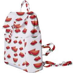 Summer Watermelon Pattern Buckle Everyday Backpack