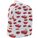 Summer Watermelon Pattern Zip Bottom Backpack View2