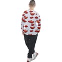 Summer Watermelon Pattern Men s Long Sleeve Raglan T-Shirt View2