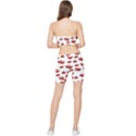 Summer Watermelon Pattern Stretch Shorts and Tube Top Set View2