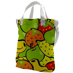 Fruit Food Wallpaper Canvas Messenger Bag by Dutashop