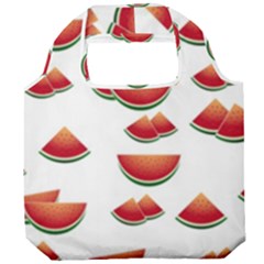 Summer Watermelon Pattern Foldable Grocery Recycle Bag