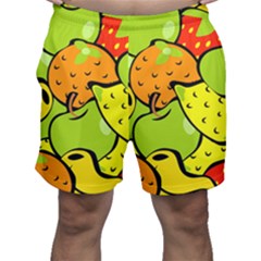 Fruit Food Wallpaper Men s Shorts by Dutashop