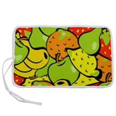 Fruit Food Wallpaper Pen Storage Case (l) by Dutashop