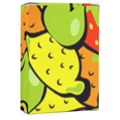 Fruit Food Wallpaper Playing Cards Single Design (rectangle) With Custom Box