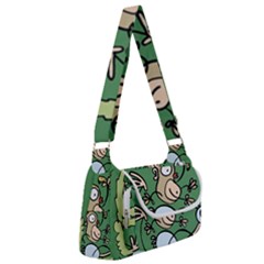 Ostrich Jungle Monkey Plants Multipack Bag by Bajindul