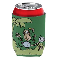 Ostrich Jungle Monkey Plants Can Holder by Bajindul