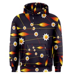 Flower Buds Floral Background Men s Core Hoodie