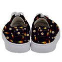 Flower Buds Floral Background Kids  Low Top Canvas Sneakers View4