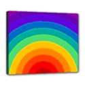 Rainbow Background Colorful Deluxe Canvas 24  x 20  (Stretched) View1