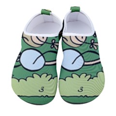 Ostrich Jungle Monkey Plants Men s Sock-style Water Shoes