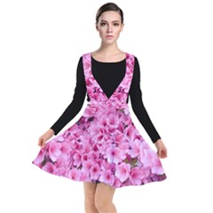 Beautiful Tree Flowers Plunge Pinafore Dress by 1212