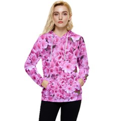 Beautiful Tree Flowers Women s Lightweight Drawstring Hoodie