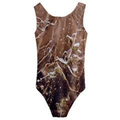 Stainless Structure Collection Kids  Cut-out Back One Piece Swimsuit by Amaryn4rt