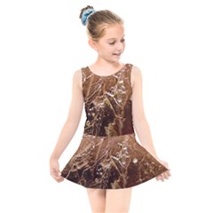 Stainless Structure Collection Kids  Skater Dress Swimsuit by Amaryn4rt