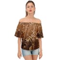 Ice Iced Structure Frozen Frost Off Shoulder Short Sleeve Top View1